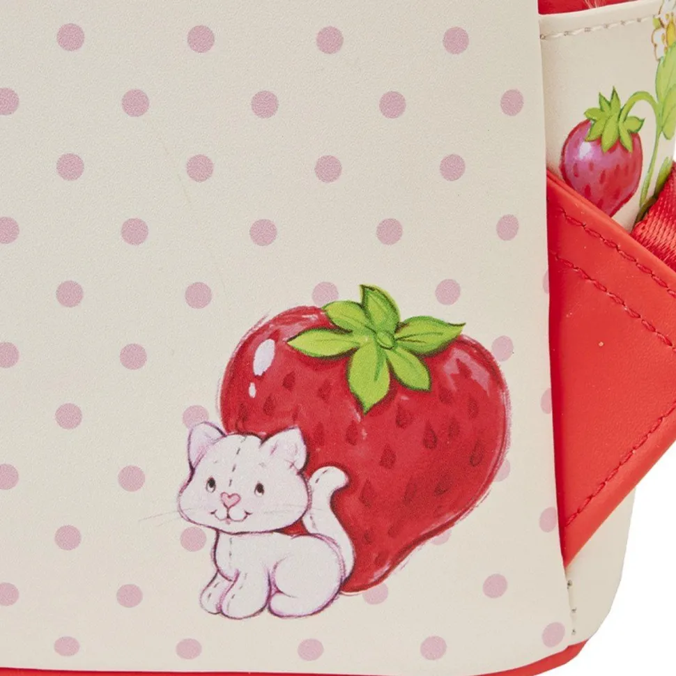 Strawberry Shortcake - Strawberry House Scented 10" Faux Leather Mini Backpack