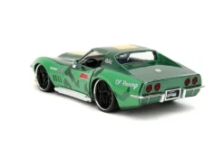 Street Fighter - Cammy & 1969 Chevrolet Corvette Stingray ZL1 Anime Hollywood Rides 1/24th Scale Die-Cast Vehicle Replica