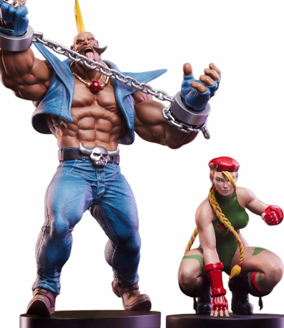Street Fighter - Cammy & Birdie 1/10th Scale Statue (Set of 2)