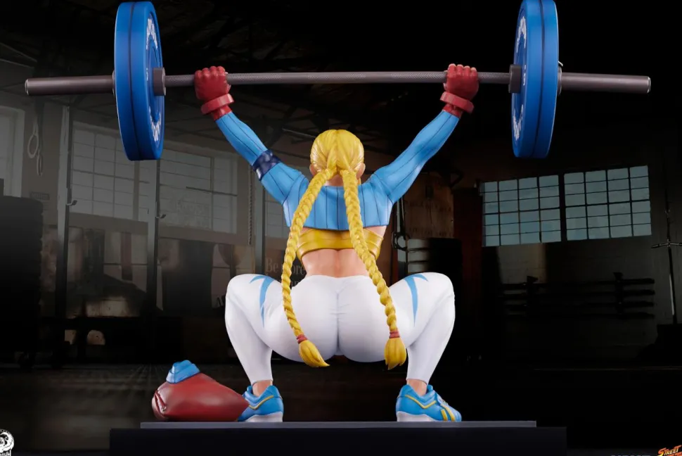 Street Fighter - Cammy Powerlifting (Alpha Edition) 1/4 Scale Statue
