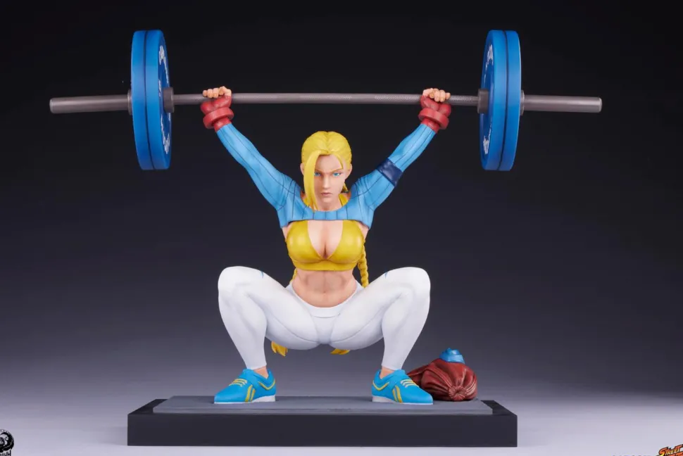 Street Fighter - Cammy Powerlifting (Alpha Edition) 1/4 Scale Statue