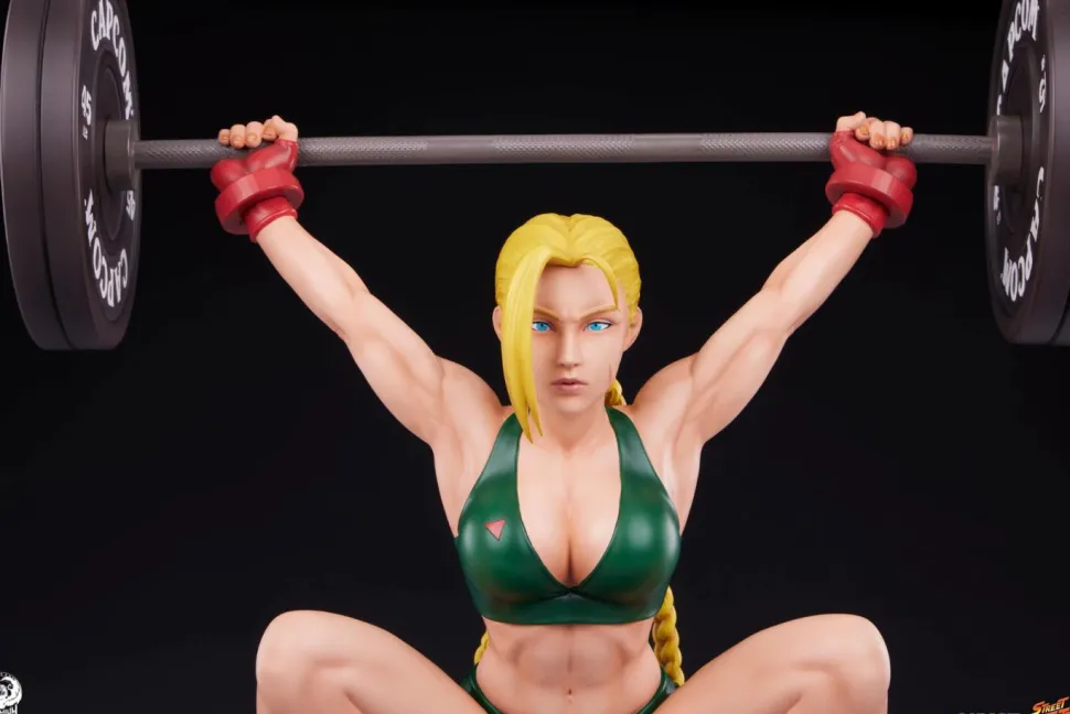 Street Fighter - Cammy Powerlifting (Classic Edition) 1/4 Scale Statue
