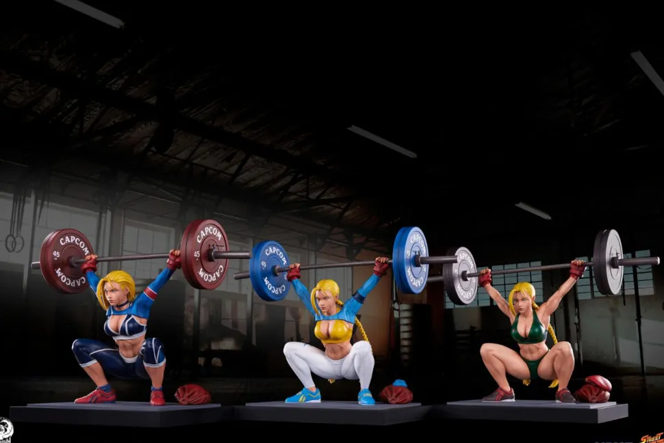 Street Fighter - Cammy Powerlifting (Classic Edition) 1/4 Scale Statue