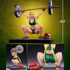 Street Fighter - Cammy Powerlifting (Classic Edition) 1/4 Scale Statue