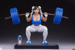 Street Fighter - Chun-Li Powerlifting 1/4 Scale Statue