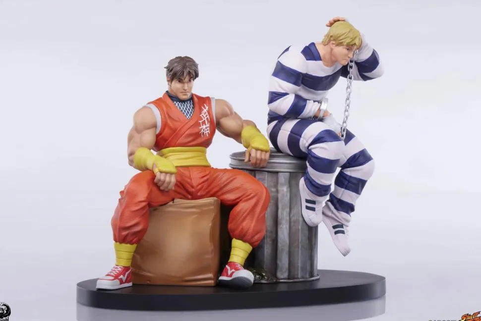 Street Fighter - Cody & Guy 1/10th Scale Statue