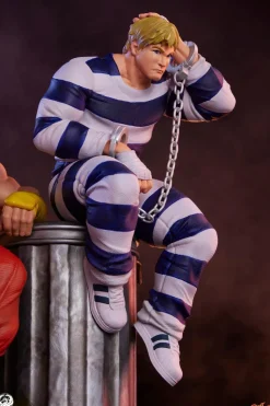 Street Fighter - Cody & Guy 1/10th Scale Statue