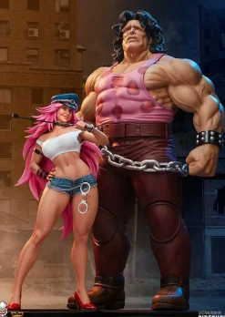 Street Fighter - Hugo & Poison 1/4 Scale Statue Set