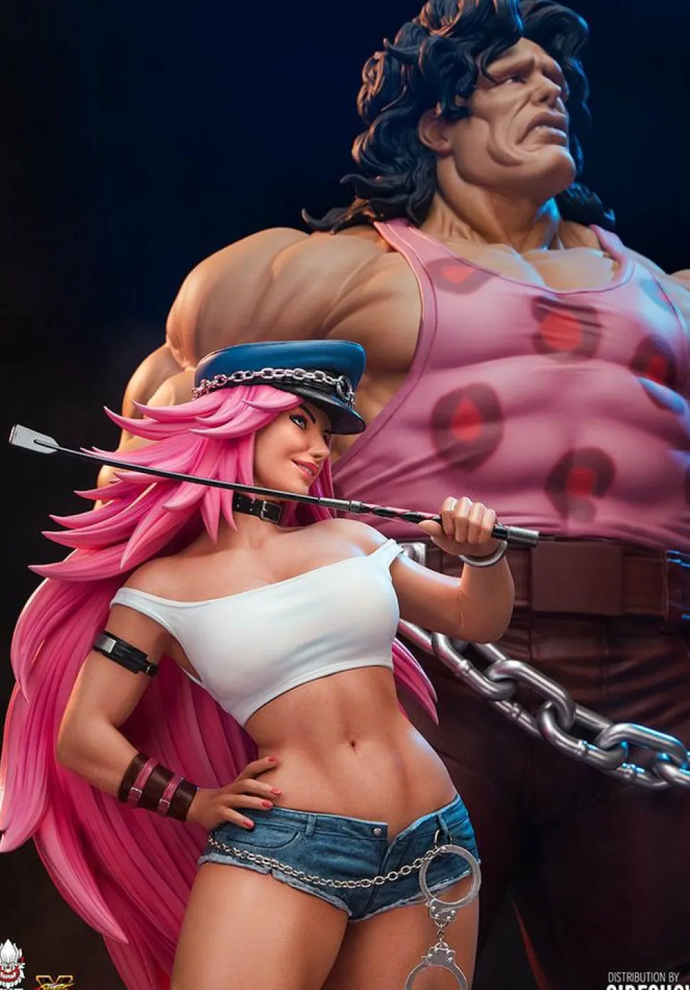 Street Fighter - Hugo & Poison 1/4 Scale Statue Set