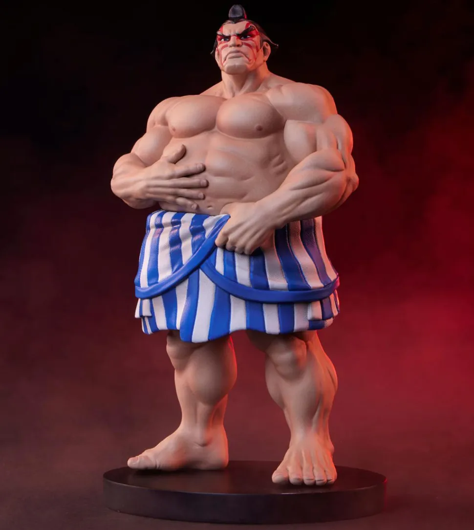 Street Fighter - Karin & E. Honda Street Jam 1/10th Scale Statue 2-Pack