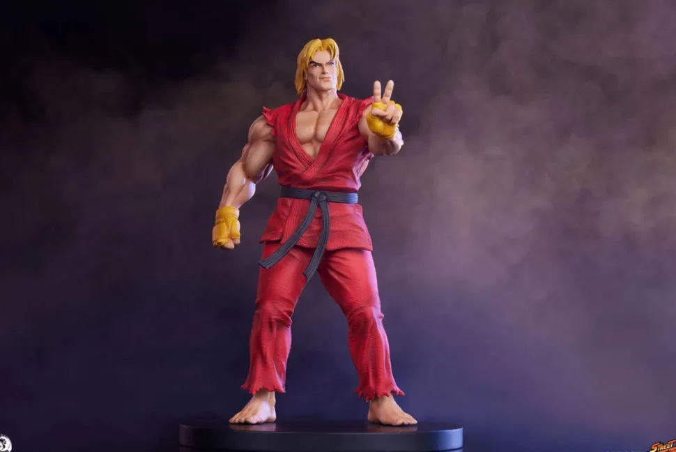 Street Fighter - Ken & Vega Street Jam 1/10th Scale Statue 2-Pack