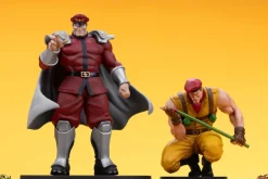 Street Fighter - M. Bison & Rolento 1/10th Scale Statue Set of 2