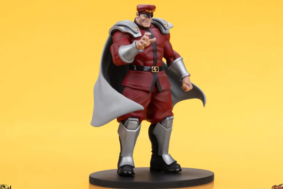 Street Fighter - M. Bison & Rolento 1/10th Scale Statue Set of 2