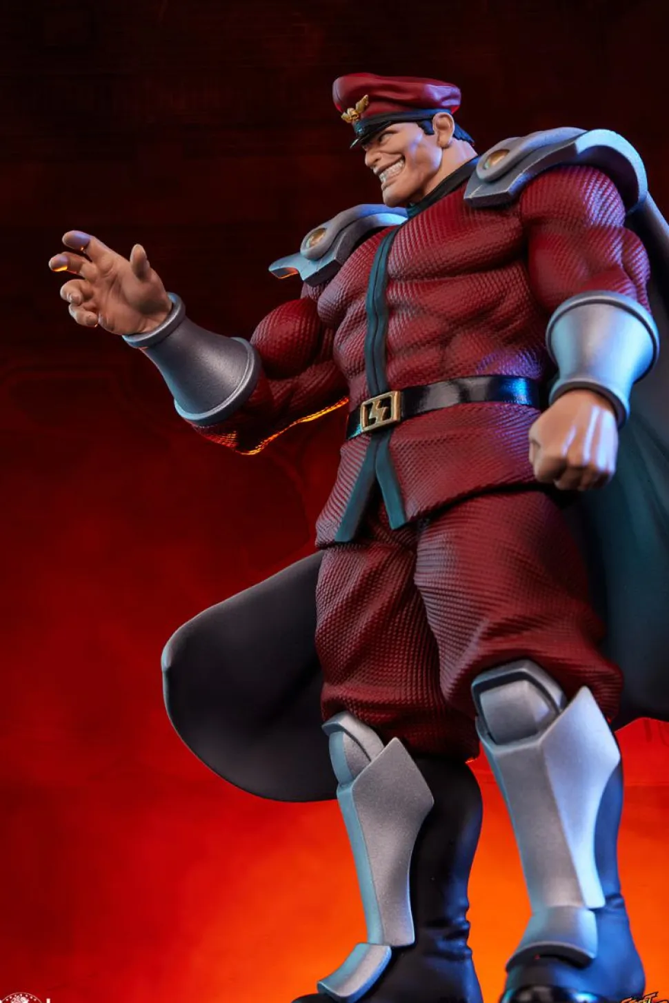 Street Fighter - M. Bison & Rolento 1/10th Scale Statue Set of 2