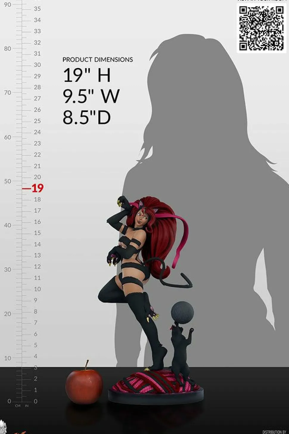 Street Fighter - Menat as Felicia Player 2 1/4 Scale Statue