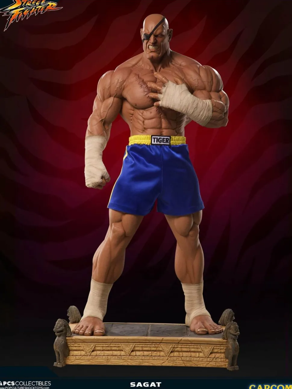 Street Fighter - Sagat 1/3 Scale Statue