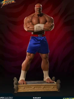 Street Fighter - Sagat Evolution (Set of 2) Exclusive 1/3 Scale Statues
