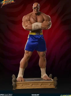 Street Fighter - Sagat Evolution (Set of 2) Exclusive 1/3 Scale Statues