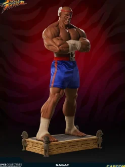 Street Fighter - Sagat Evolution (Set of 2) Exclusive 1/3 Scale Statues