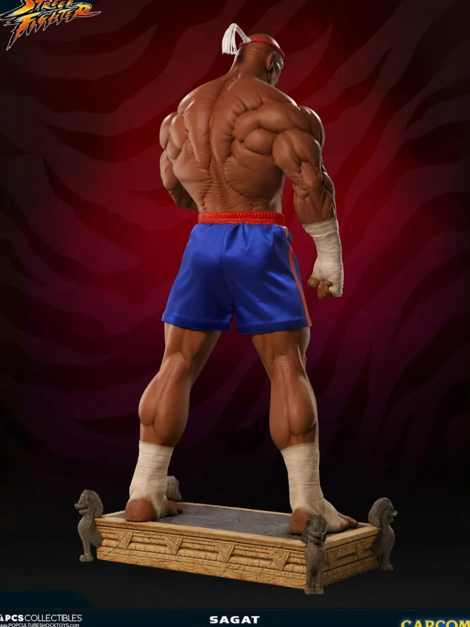 Street Fighter - Sagat Victory Exclusive 1/3 Scale Statue