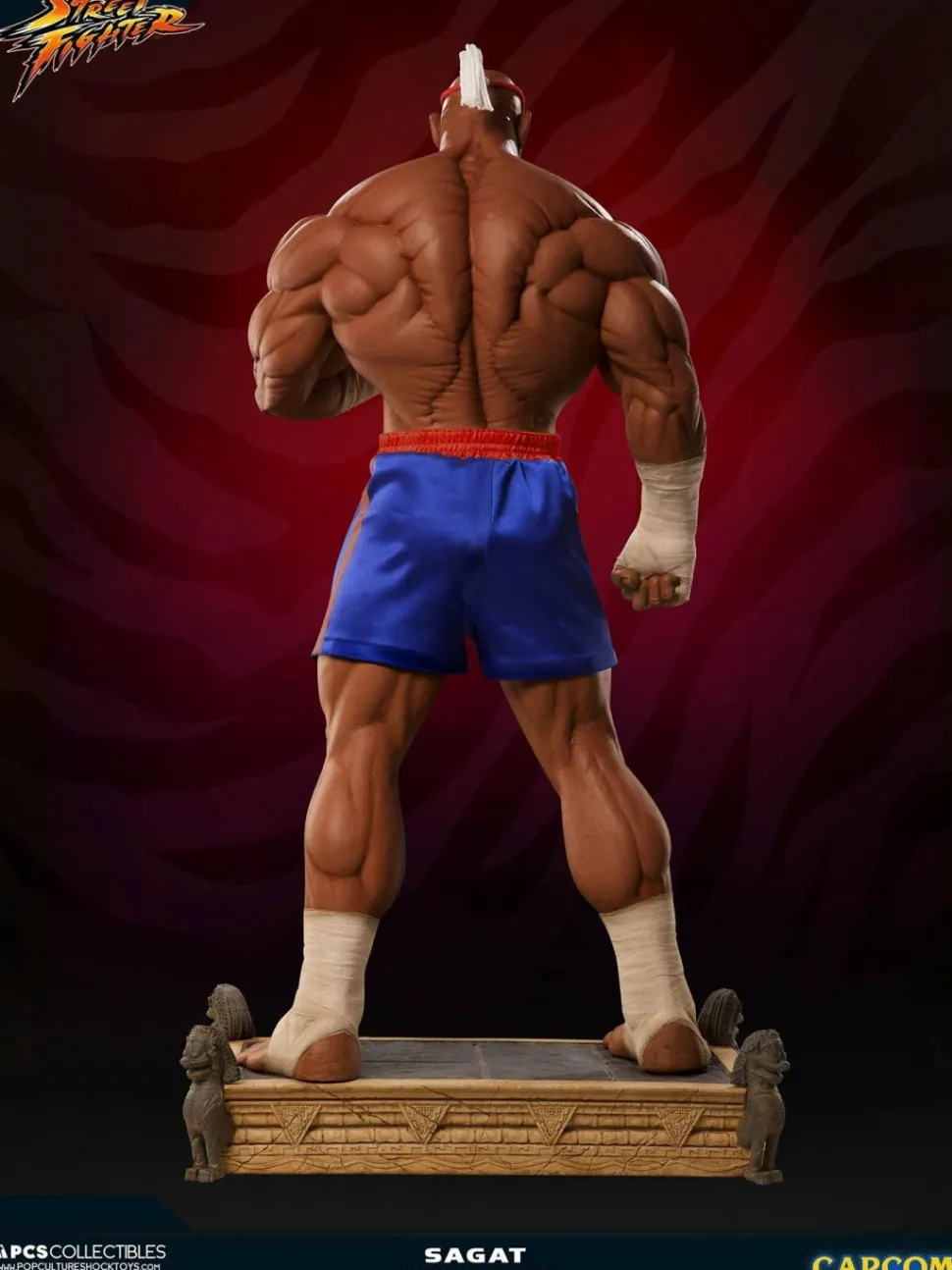 Street Fighter - Sagat Victory Exclusive 1/3 Scale Statue