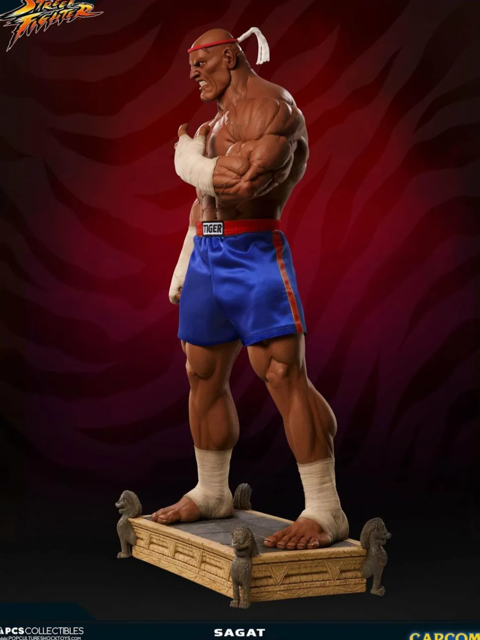 Street Fighter - Sagat Victory Exclusive 1/3 Scale Statue