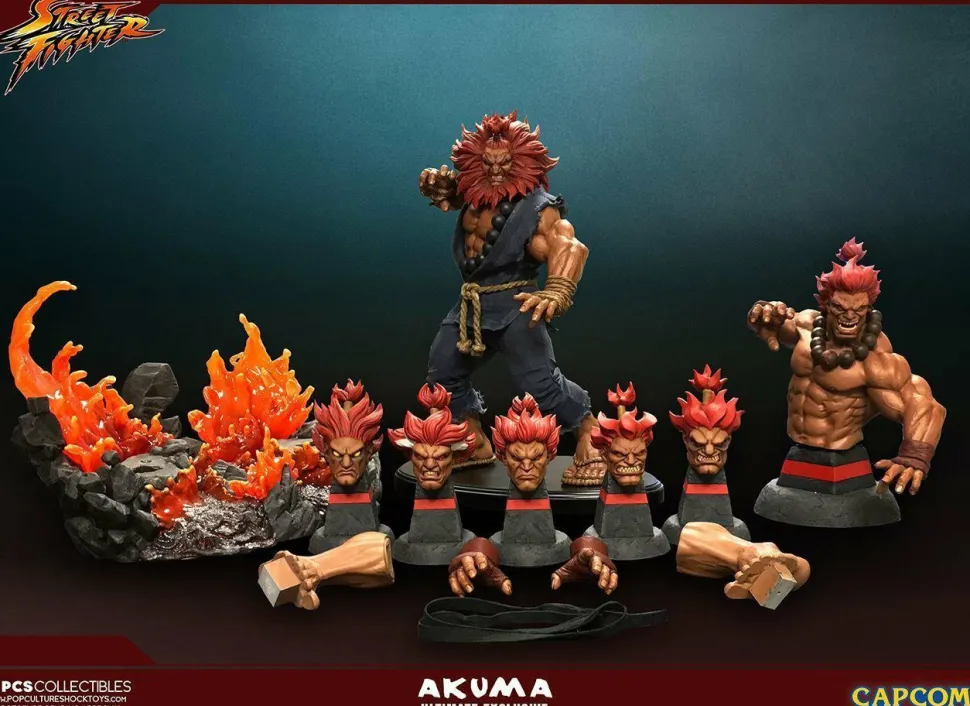 Street Fighter - Ultimate Akuma 10th Anniversary 1/4 Scale Statue