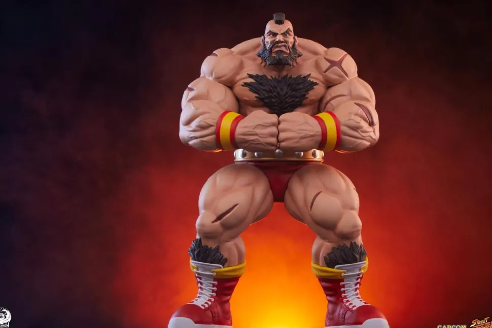 Street Fighter - Zangief & Gen 1/10th Scale Statue (Set of 2)