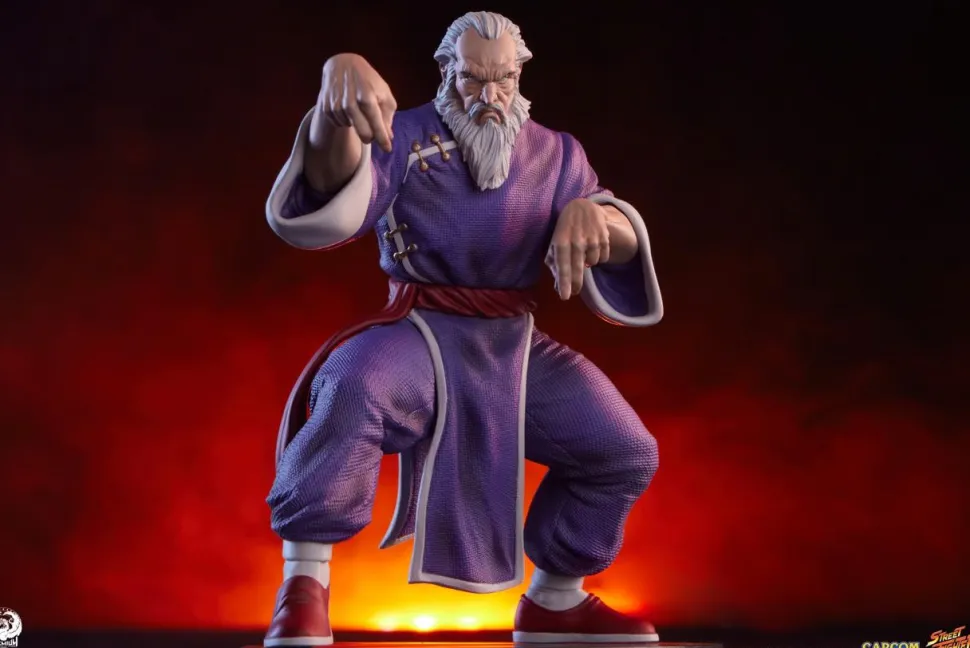 Street Fighter - Zangief & Gen 1/10th Scale Statue (Set of 2)