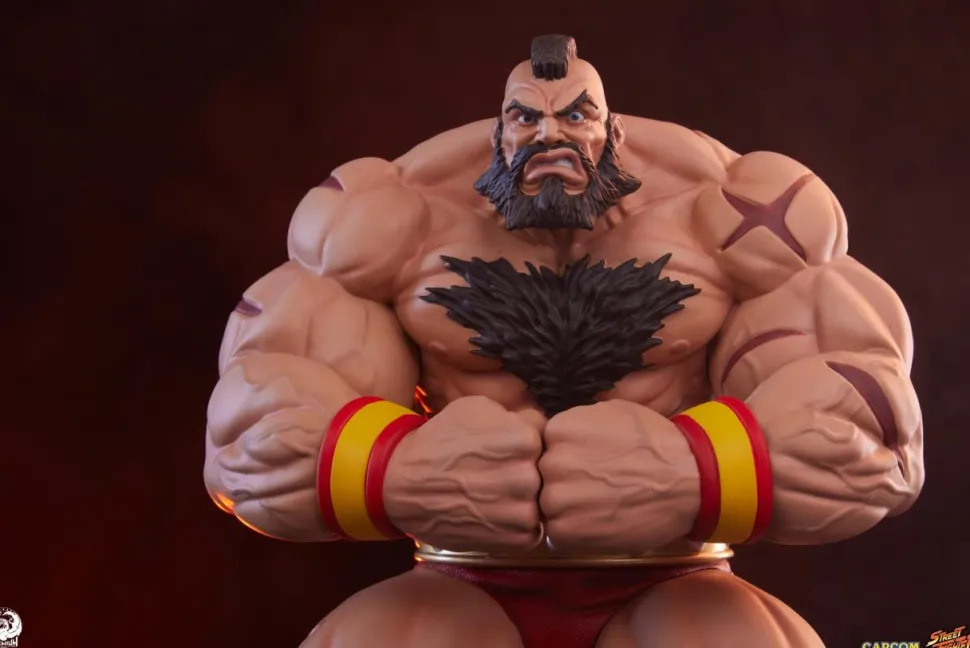 Street Fighter - Zangief & Gen 1/10th Scale Statue (Set of 2)