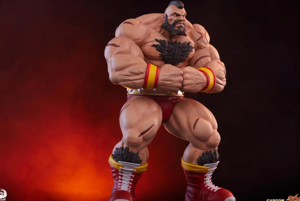 Street Fighter - Zangief & Gen 1/10th Scale Statue (Set of 2)