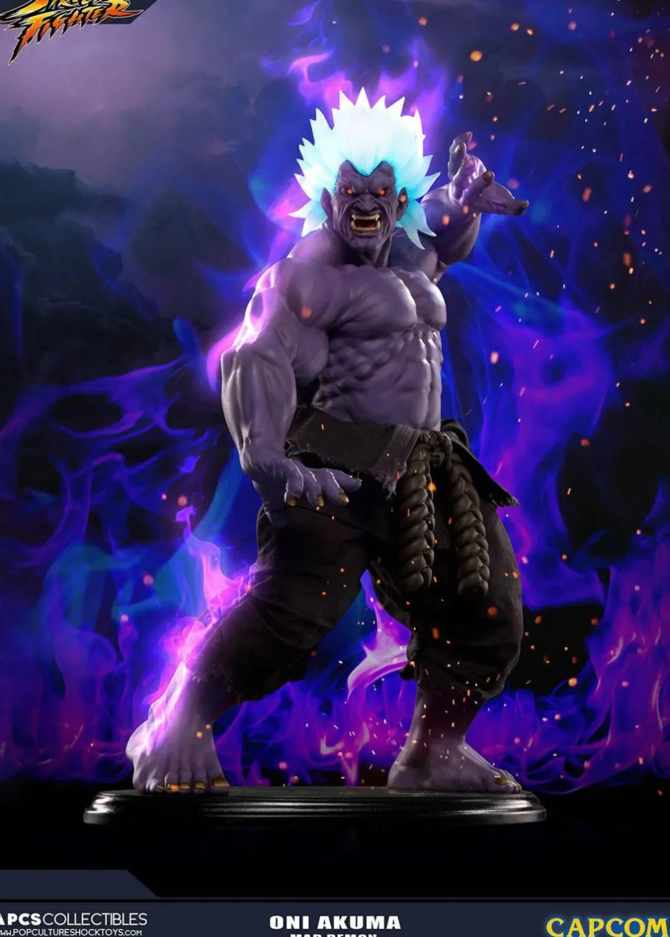 Street Fighter IV - Oni Akuma Mad Demon Exclusive 1/4 Scale Statue