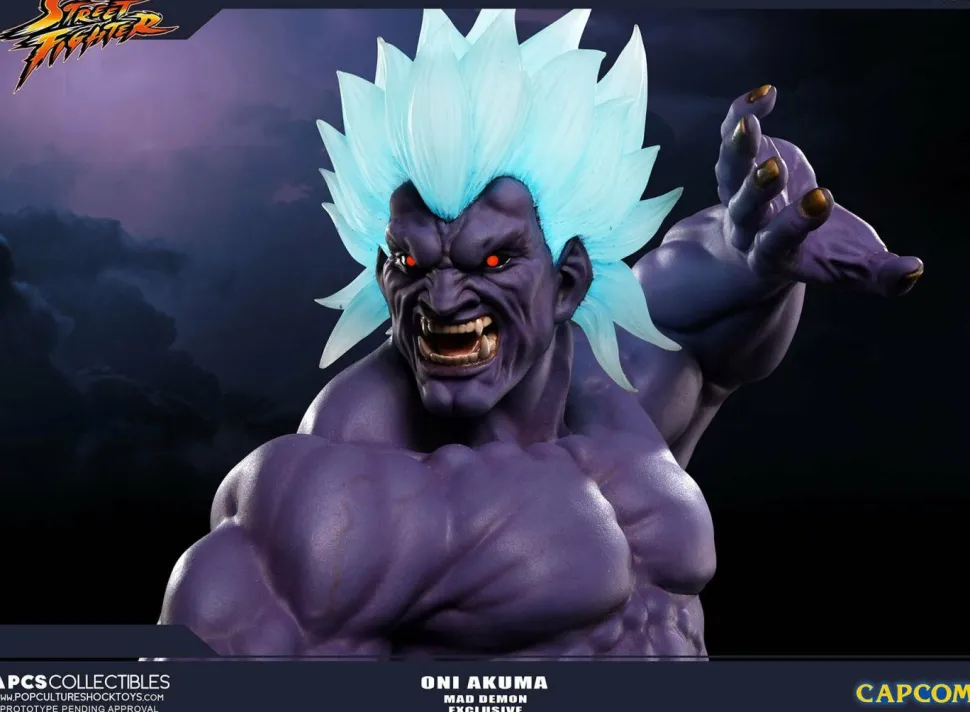 Street Fighter IV - Oni Akuma Mad Demon Exclusive 1/4 Scale Statue