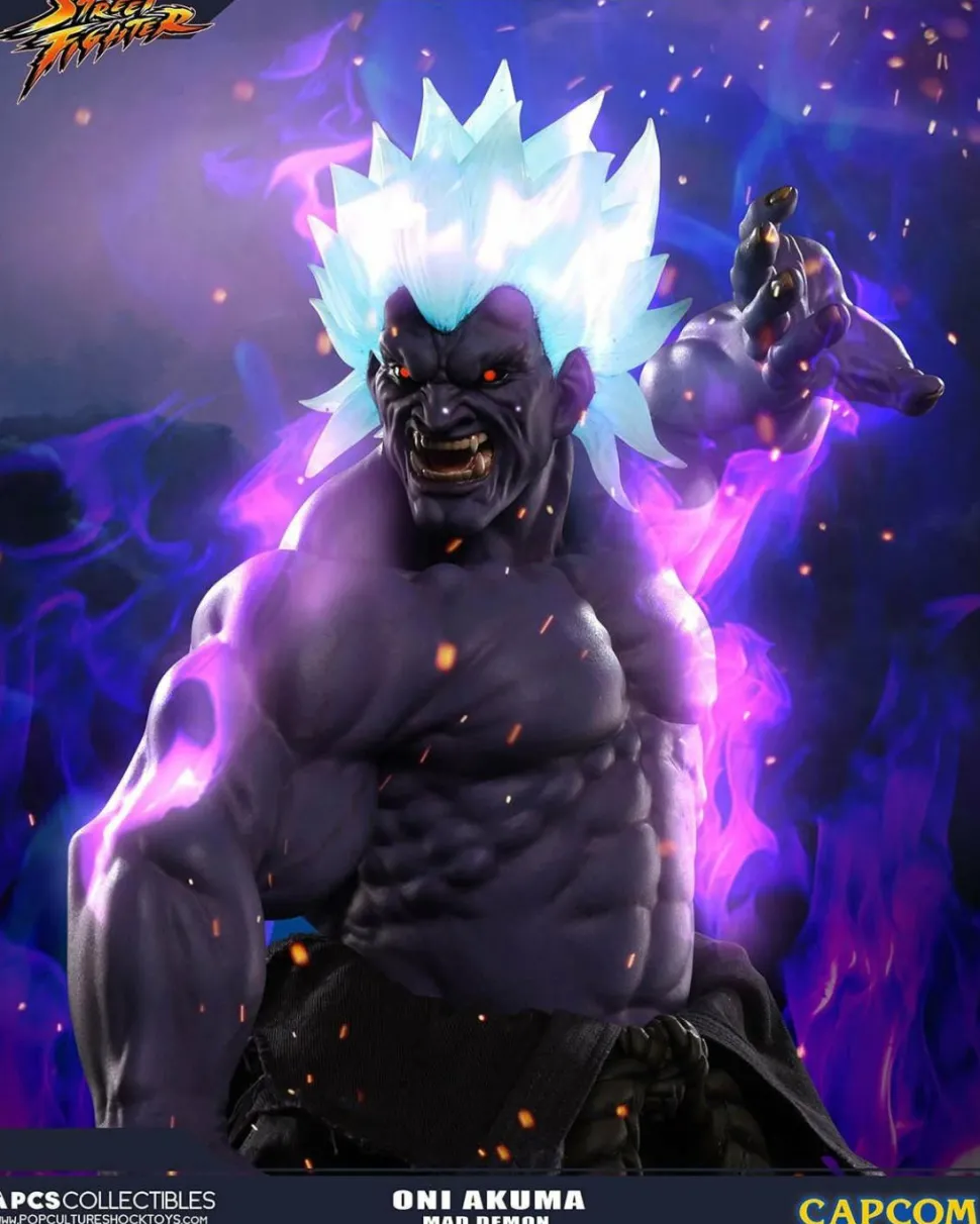 Street Fighter IV - Oni Akuma Mad Demon Exclusive 1/4 Scale Statue