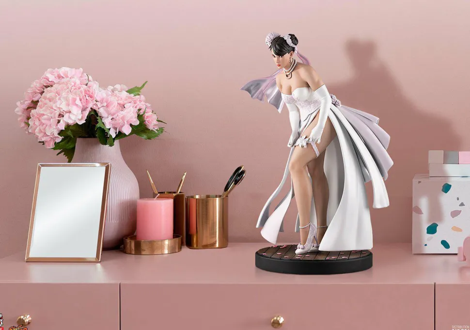 Street Fighter V - Chun-Li Wedding Season Pass 1/4 Scale Statue