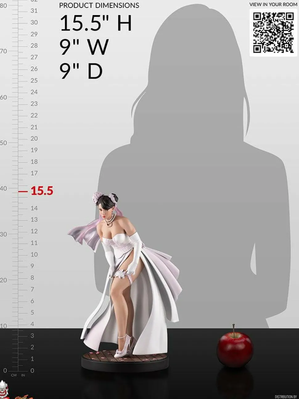 Street Fighter V - Chun-Li Wedding Season Pass 1/4 Scale Statue