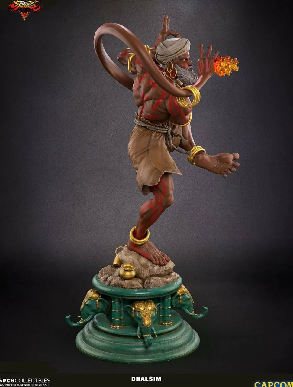 Street Fighter V - Dhalsim 1/4 Scale Ultra Statue