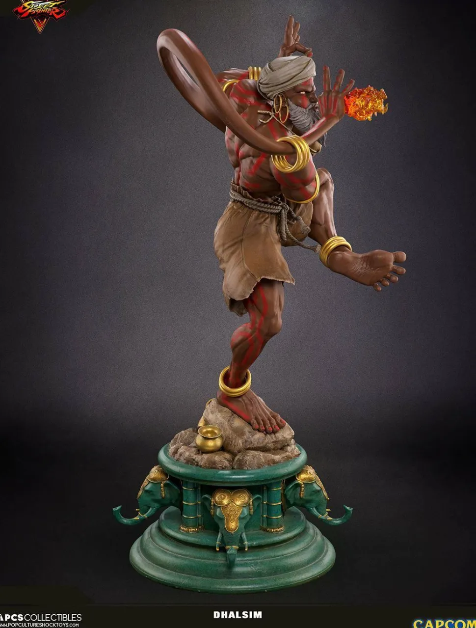 Street Fighter V - Dhalsim 1/4 Scale Ultra Statue