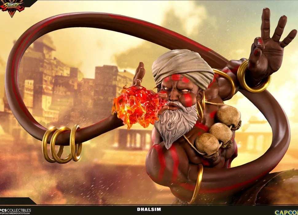 Street Fighter V - Dhalsim 1/4 Scale Ultra Statue