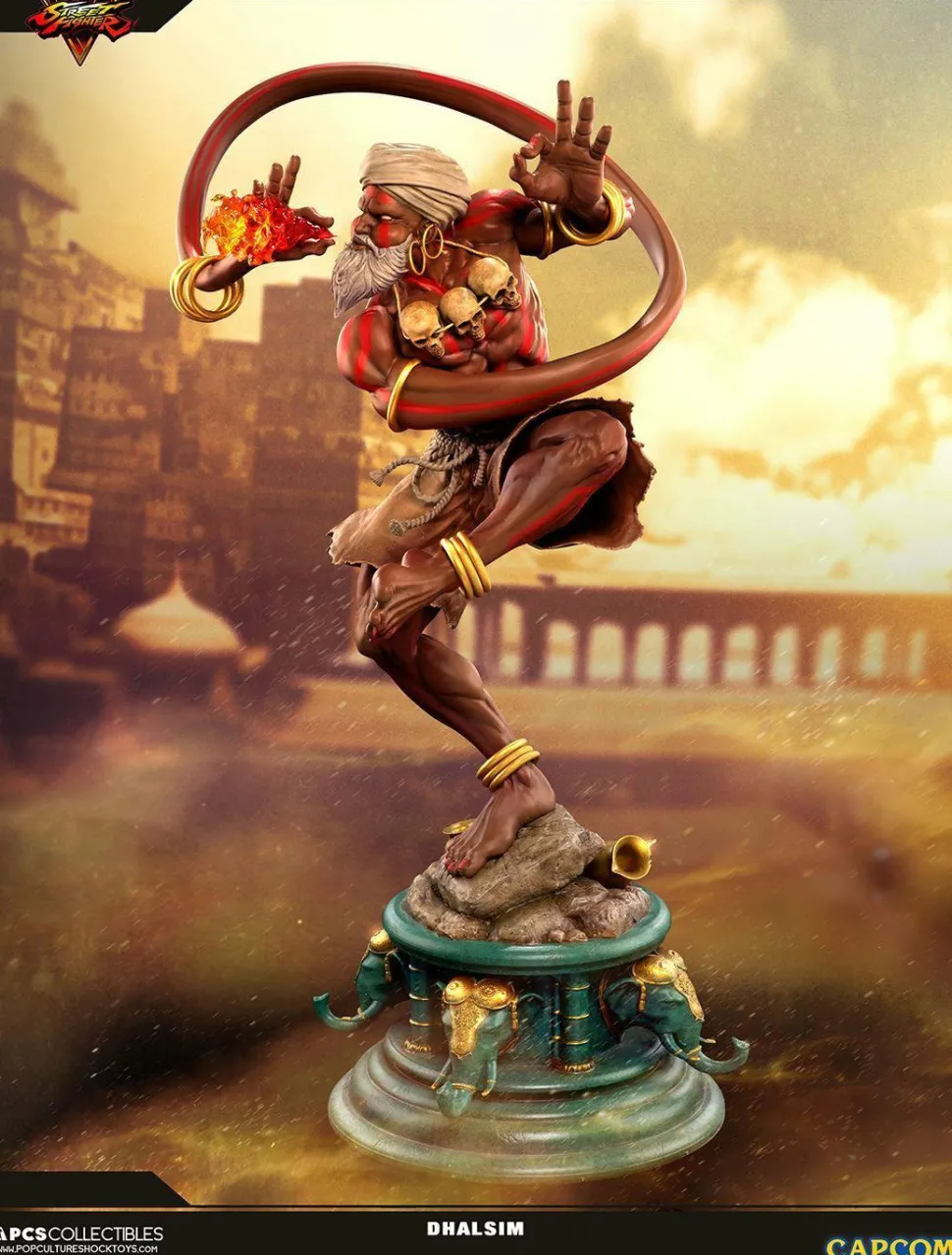 Street Fighter V - Dhalsim 1/4 Scale Ultra Statue