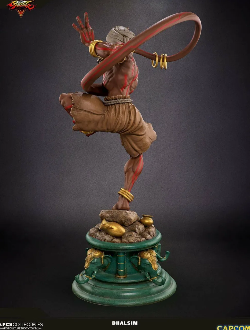 Street Fighter V - Dhalsim 1/4 Scale Ultra Statue