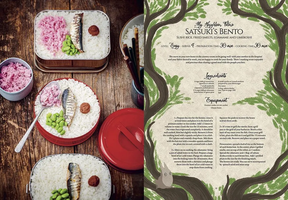 Studio Ghibli - The Unofficial Ghibli Cookbook Hardcover Book