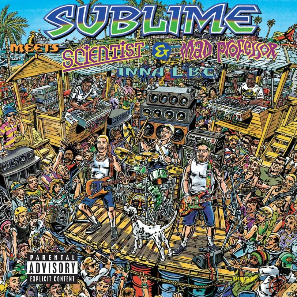 Sublime - Meets Scientist & Mad Professor LP Vinyl Record (2021 Record Store Day Exclusive Opaque Yellow Coloured Vinyl)