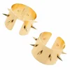 Suicide Squad - Harley Quinn Cosplay Spiked Gold Cuffs