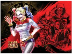 Suicide Squad - Harley Quinn’s Heroes Art Print (24x18”)