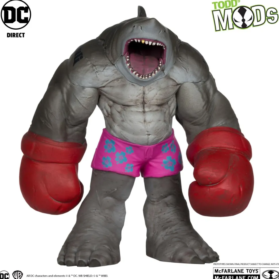Suicide Squad - King Shark Todd's Mods Collector Vinyl 4.5" Scale PVC Posed Figure