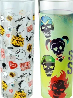 Suicide Squad - Skulls and Pattern Tumbler 2-Pack