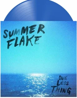 Summer Flake - One Less Thing LP Vinyl Record (Blue Coloured Vinyl)