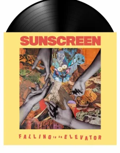 Sunscreen ‎- Falling in a Elevator / Just a Drop EP Vinyl Record