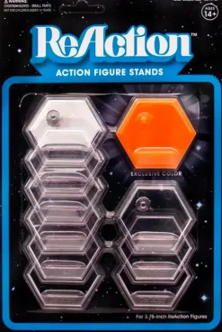 Super7 - ReAction 3.75” Action Figure Stand 10-Pack